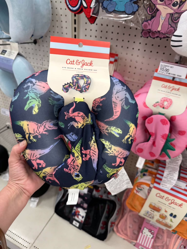 Kids Travel Neck Pillow Set