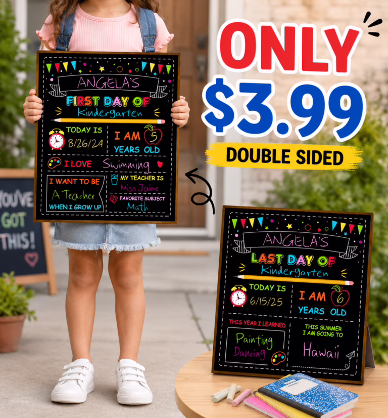 First/Last Day of School Sign
