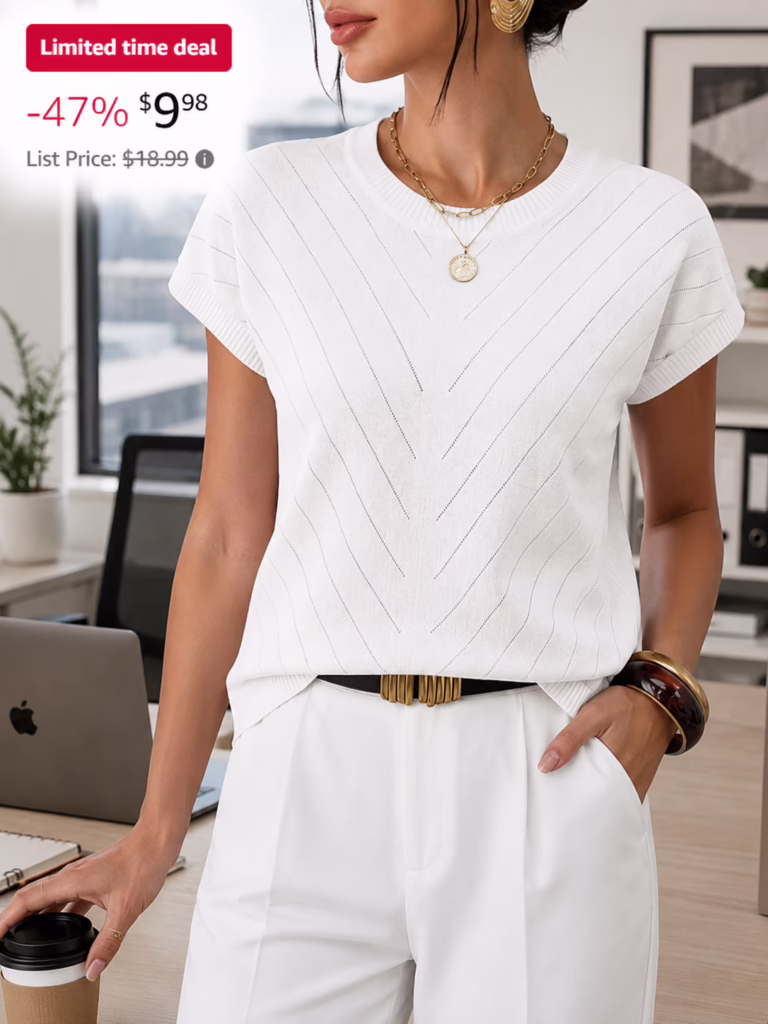 Short Sleeve Sweater