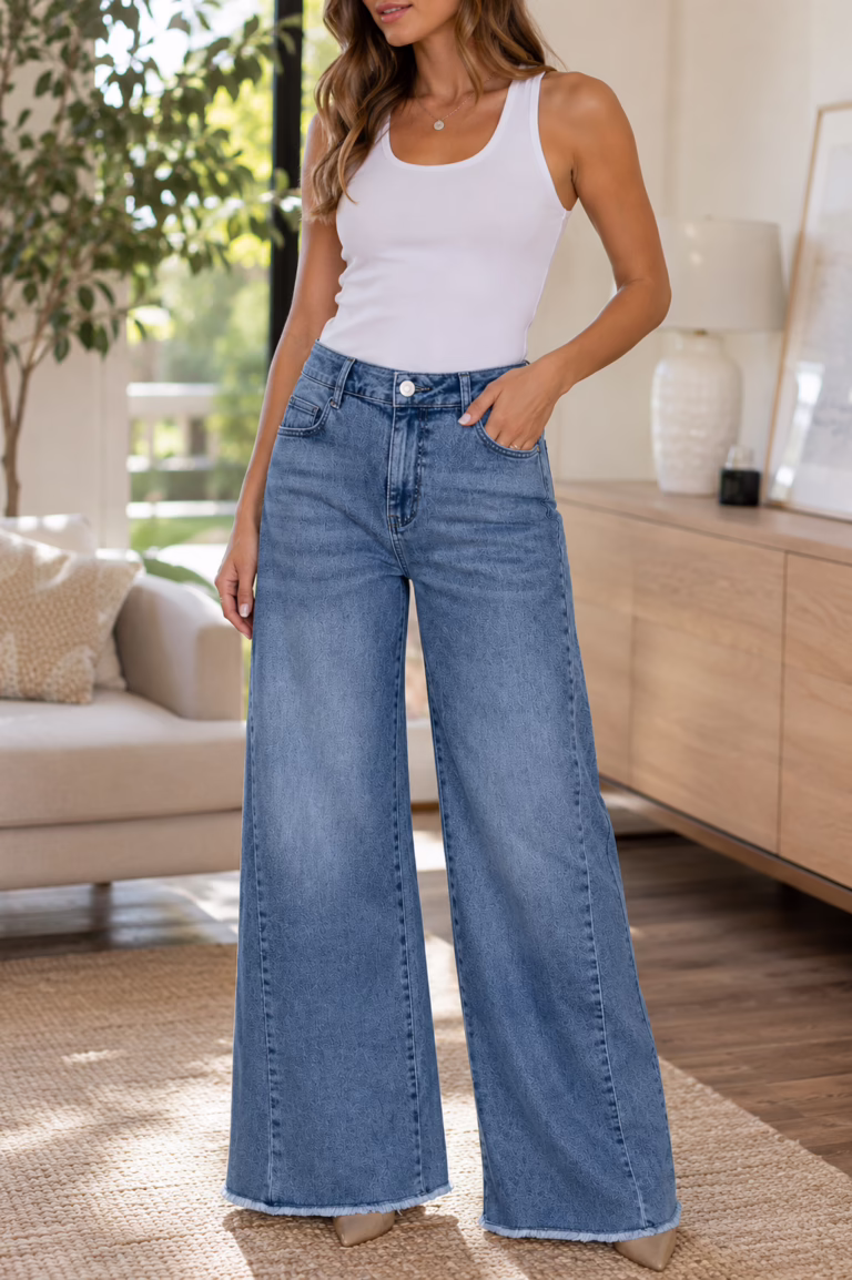 Wide Leg Jeans