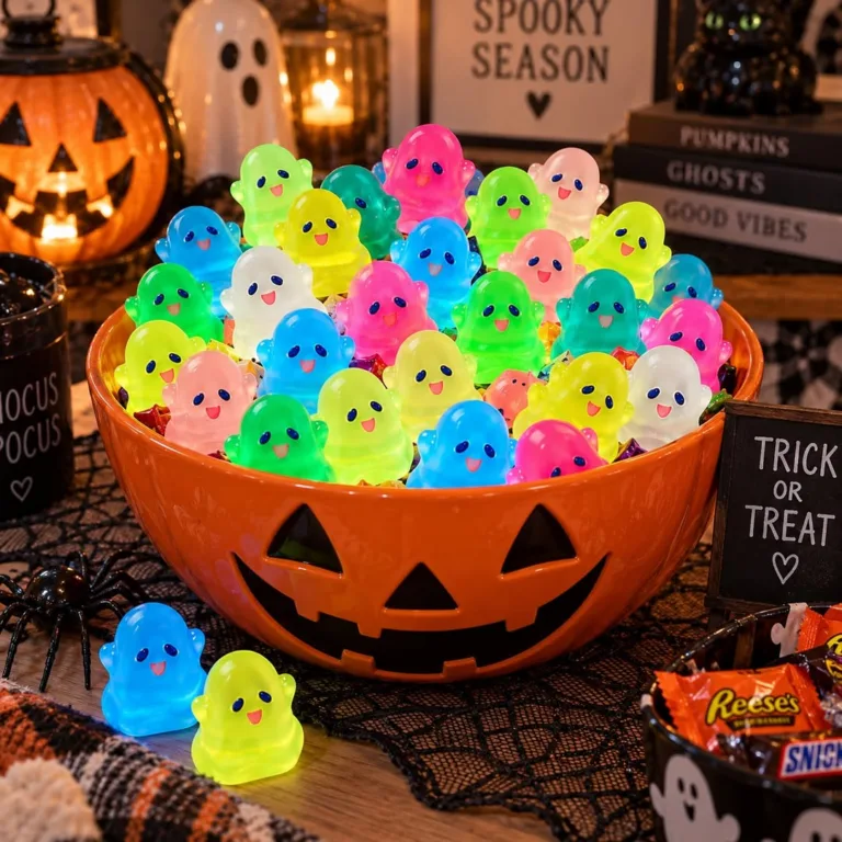 Glow-in-the-Dark Mini Ghost Figurines - The Humble Warrior