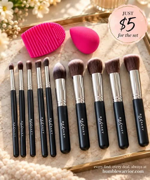 BEAKEY Makeup Brush Set - The Humble Warrior