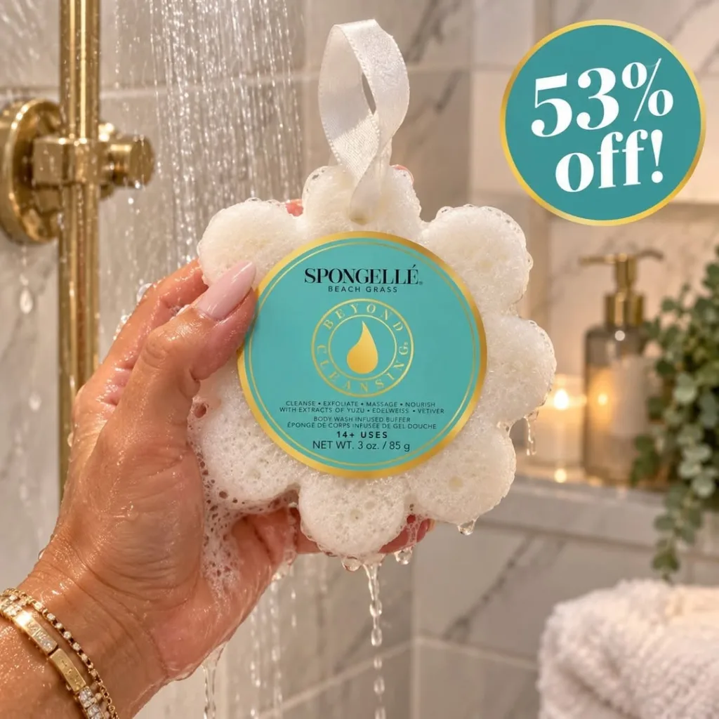 Spongellé Body Wash Infused Sponge - The Humble Warrior