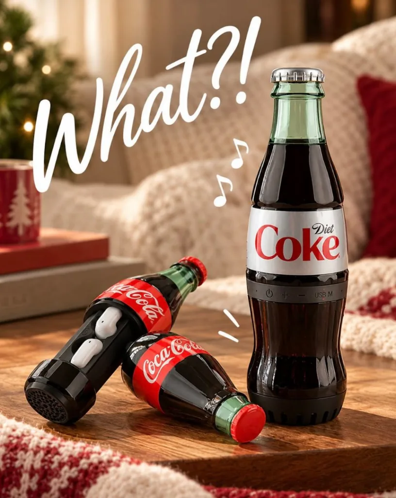 Coca-Cola Bottle Bluetooth Speaker - The Humble Warrior