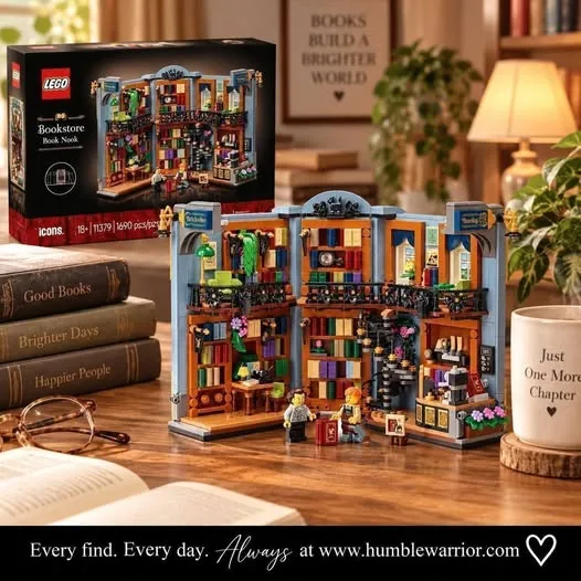 LEGO Bookstore Book Nook - The Humble Warrior